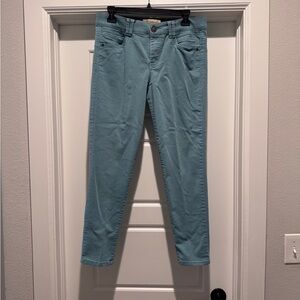 Democracy Ab Technology Skinny Jeans | Teal Blue